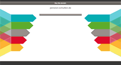 Desktop Screenshot of pension-schulten.de